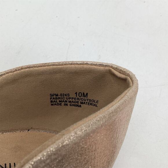 Chinese Laundry Women's Gold D'Orsay Heels Size 10M Party Shoes - Picture 7 of 9